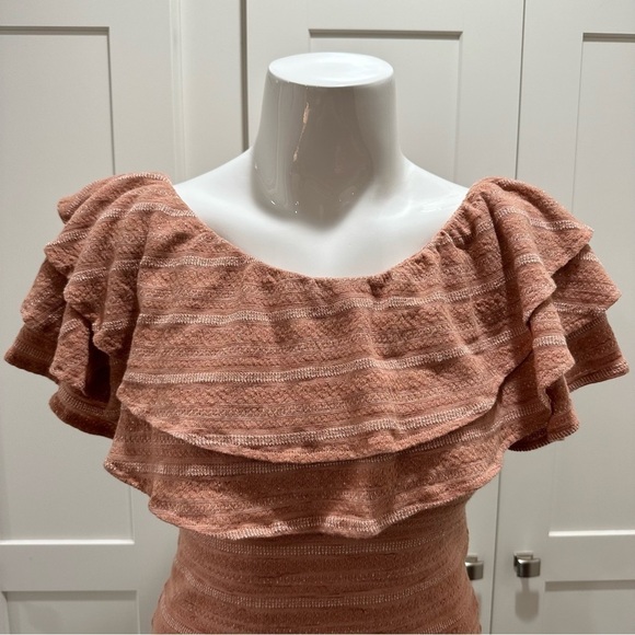 Free People Heirloom Top in Doe Combo Size Medium - Picture 3 of 6